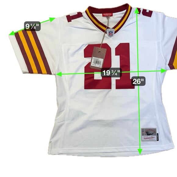 Mitchell & Ness Washington Sean Taylor #21 NFL Legacy Jersey Women’s M NWT - Picture 10 of 10